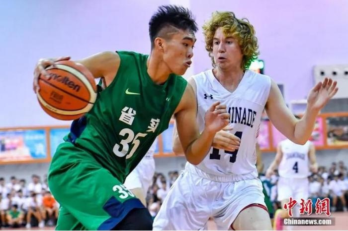 　　資料圖：中美青少年籃球友誼賽。<a target='_blank' href='http://www.chinanews.com/'>中新社</a>記者 陳驥旻 攝
