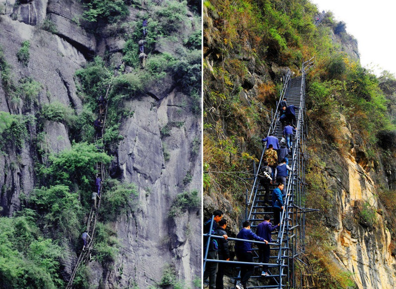 益西達(dá)瓦委員向習(xí)近平總書記展示的兩張照片。