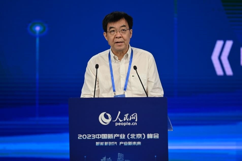 社會科學(xué)文獻(xiàn)出版社社長王利民。人民網(wǎng)記者 于凱攝