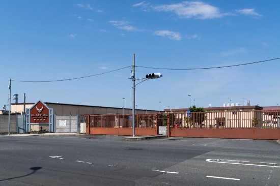  這是2022年6月19日在日本東京拍攝的美軍橫田基地資料照片。新華社記者張笑宇攝