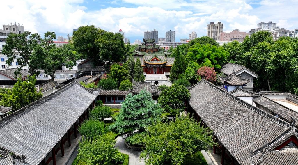 近日拍攝的陜西省漢中市博物館。新華社記者 劉瀟 攝