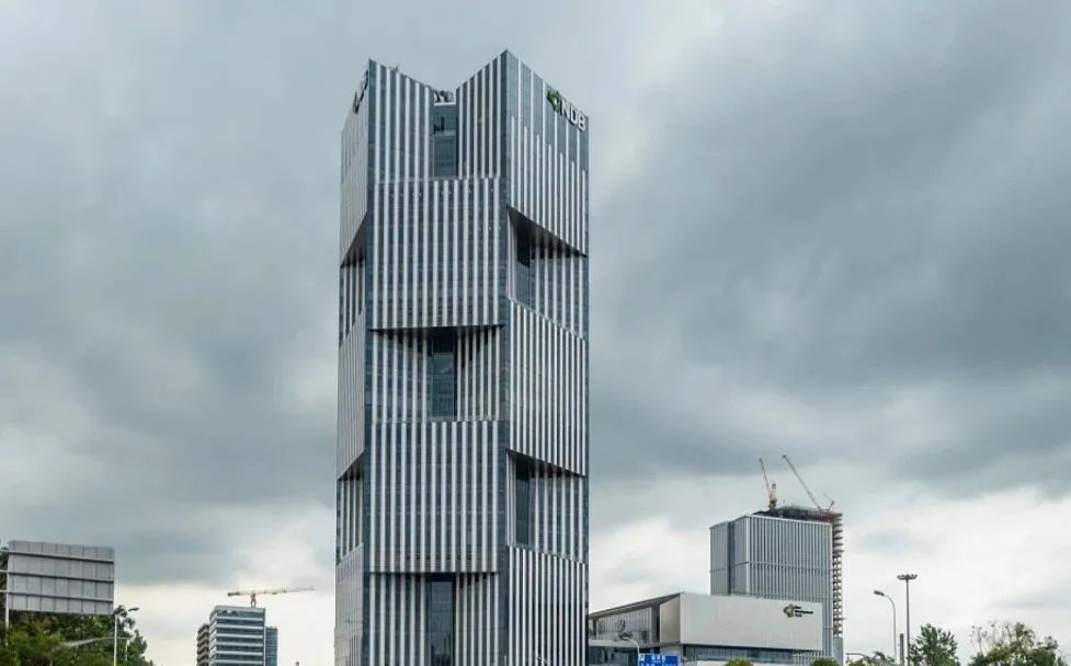 上海浦東新區(qū)，金磚國家新開發(fā)銀行總部大樓。