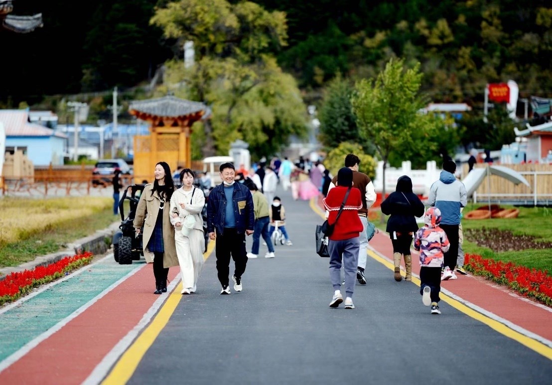 光東村干凈整潔的街區(qū)。主辦方供圖