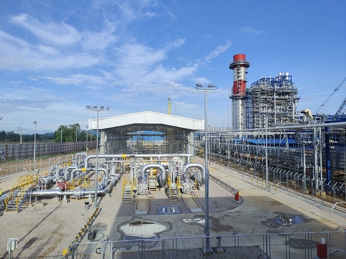 泰國新崗天然氣管道項目計量調(diào)壓站?？ì斎R 攝