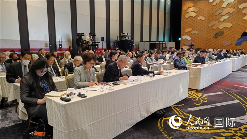 “一帶一路”倡議十周年國際研討會現(xiàn)場。人民網(wǎng) 蔣曉辰攝