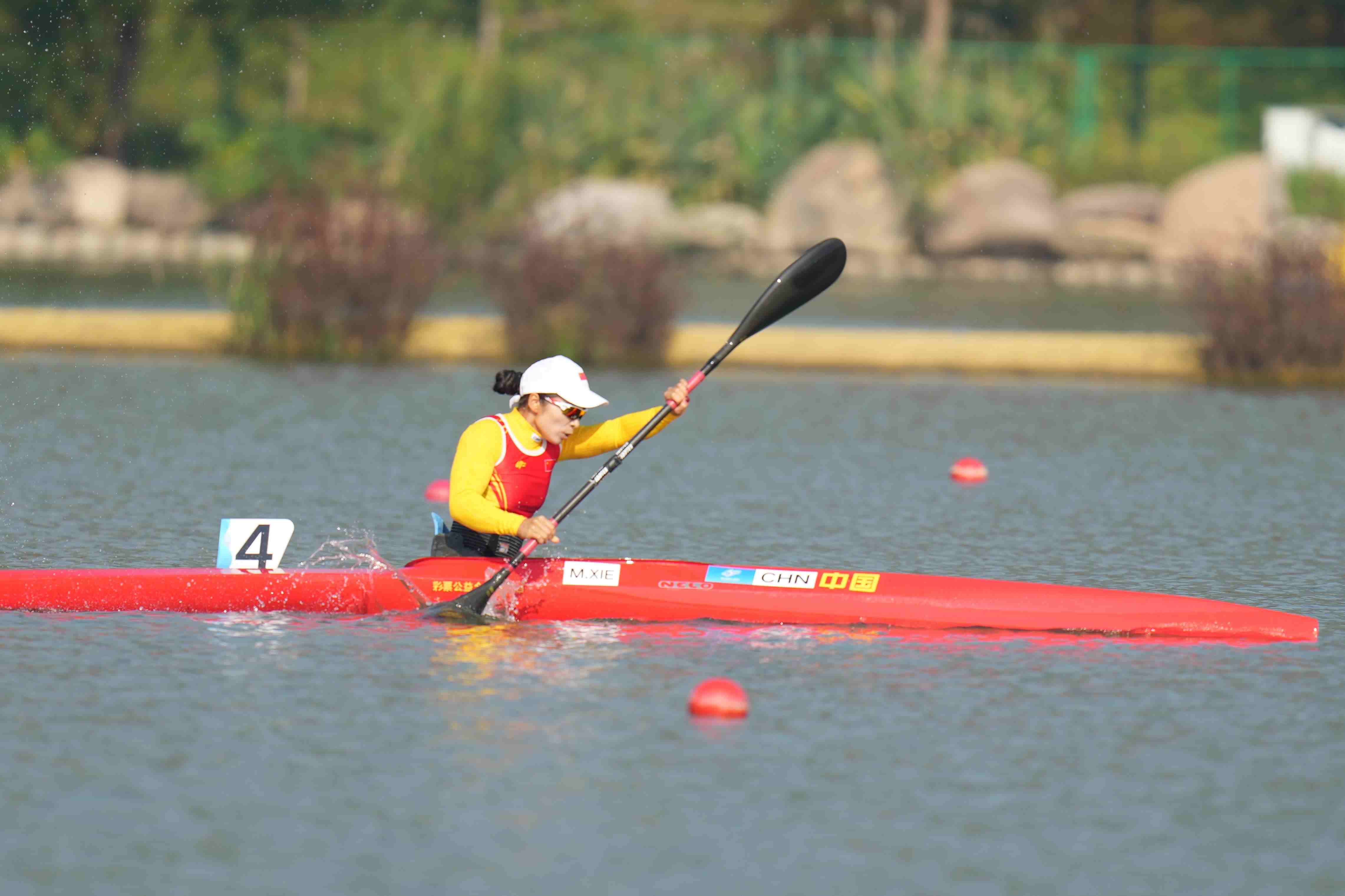 △2023年10月23日，中國選手謝毛三獲得本屆亞殘運會首金。