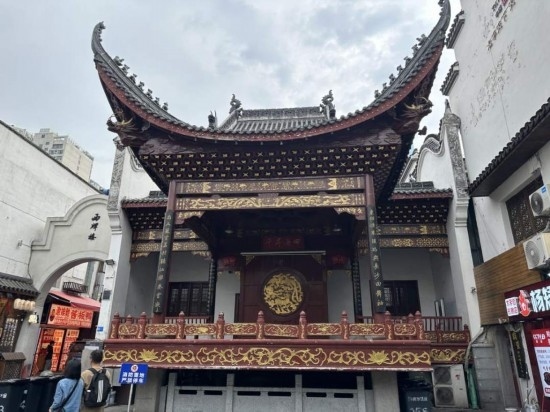 10月25日，長沙太平老街一角。（本報記者 劉書文攝）