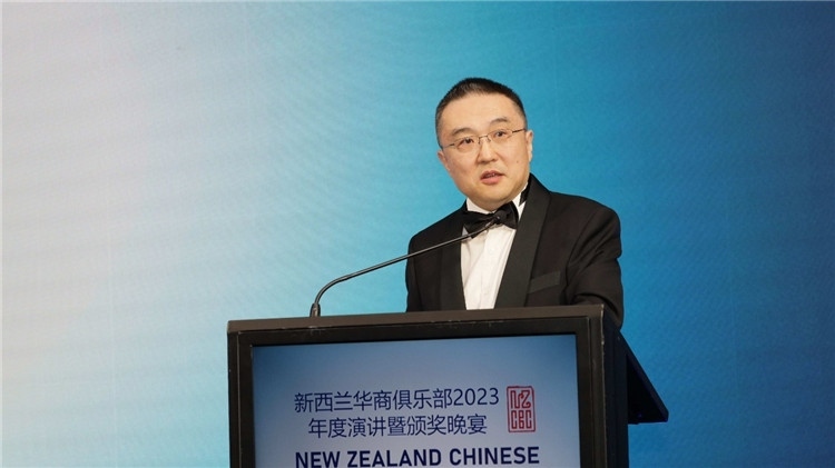 中國駐新西蘭大使王小龍。攝影：張凱