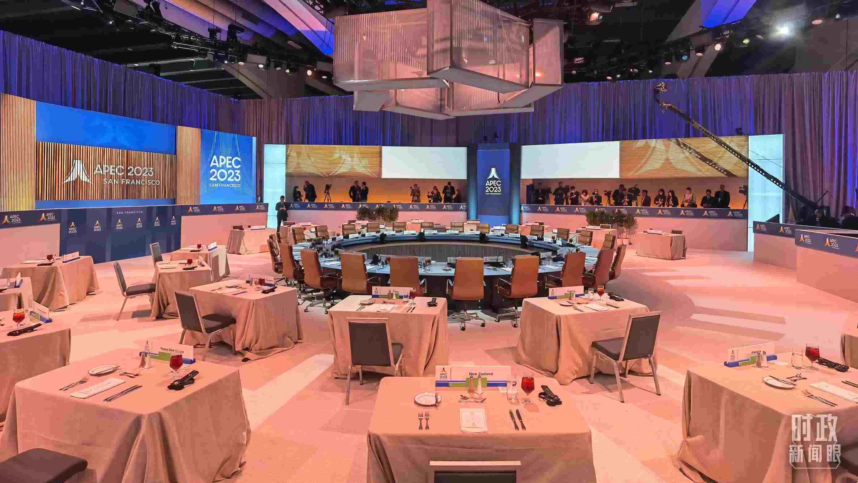 △會(huì)議開始前的現(xiàn)場(chǎng)。（總臺(tái)央視記者石丞拍攝）