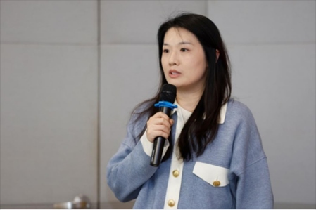 人民在線產(chǎn)品研發(fā)部主任、人民版權(quán)負責人劉曉曈發(fā)言