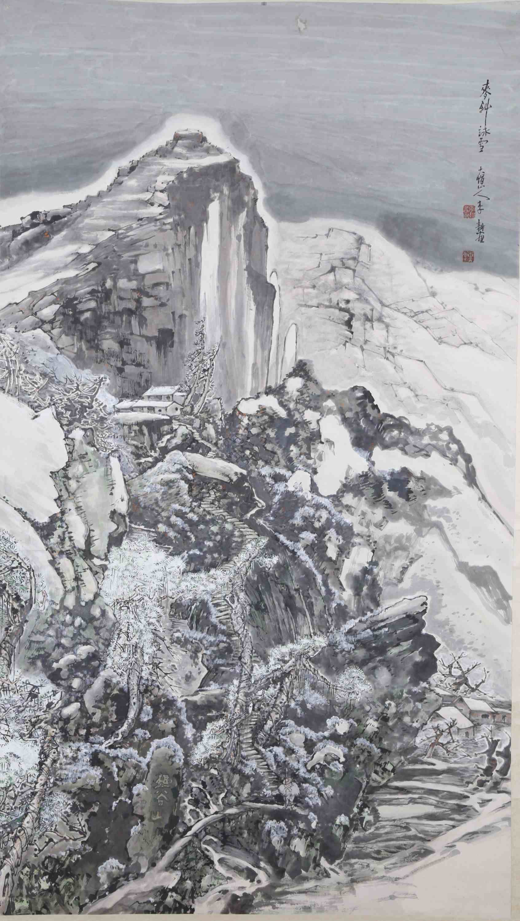 李耕畫(huà)作。(仙游縣博物館供圖)