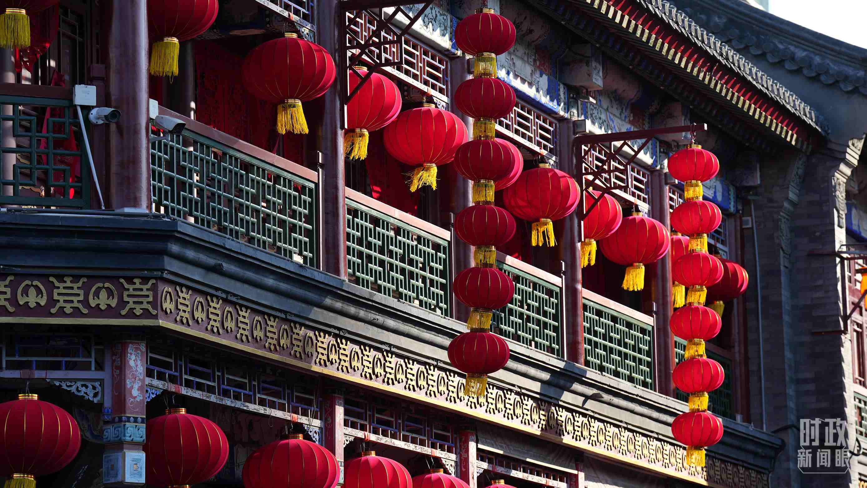 △天津古文化街。（總臺國廣記者李晉拍攝）