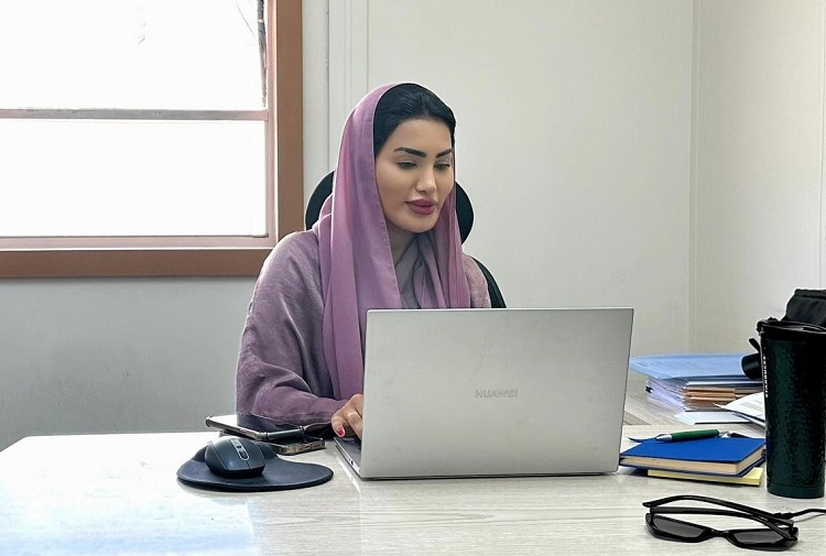 卡爾圖姆在工作中。中石化南京工程中東公司供圖