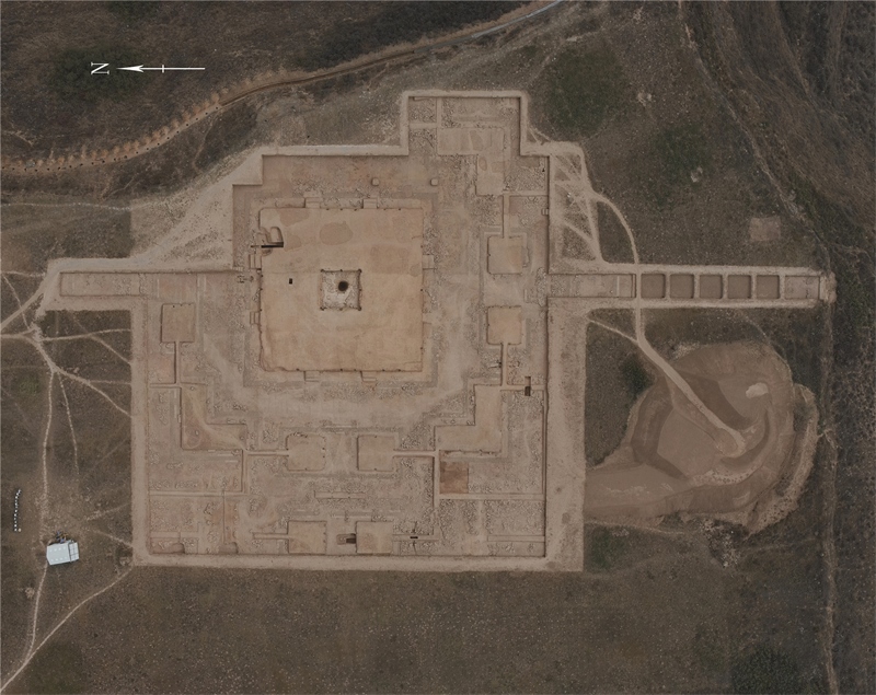 四角坪遺址平面圖。中國文物報社供圖