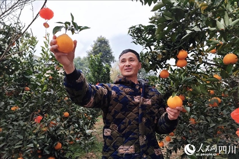 鐵牛村村民趙光進。人民網(wǎng)記者 朱虹攝