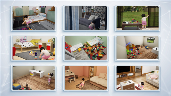 通用智能人“通通”可以自主應(yīng)對多變的場景。受訪者供圖