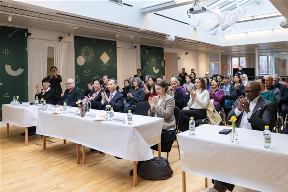 活動(dòng)現(xiàn)場(chǎng)。中國(guó)駐瑞典大使館供圖