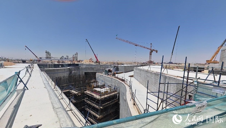 德拉伊耶門項目建設(shè)場景。艾哈邁德攝