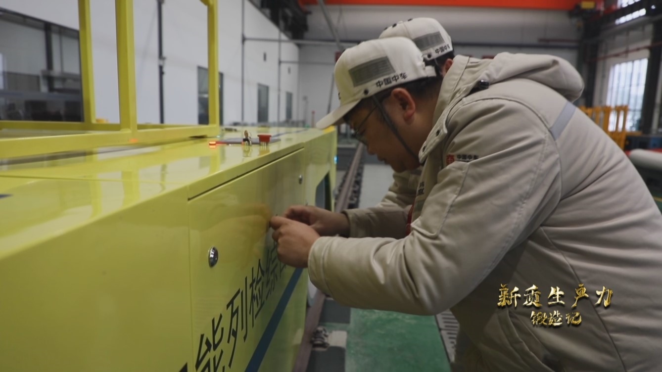 湖南株洲，算法測算團隊正在做地鐵智能化檢測試驗。