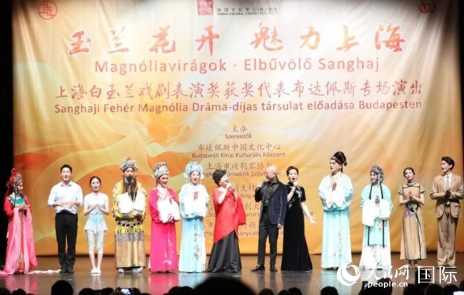 “玉蘭花開·魅力上?！弊哌M(jìn)布達(dá)佩斯。葉辰亮攝