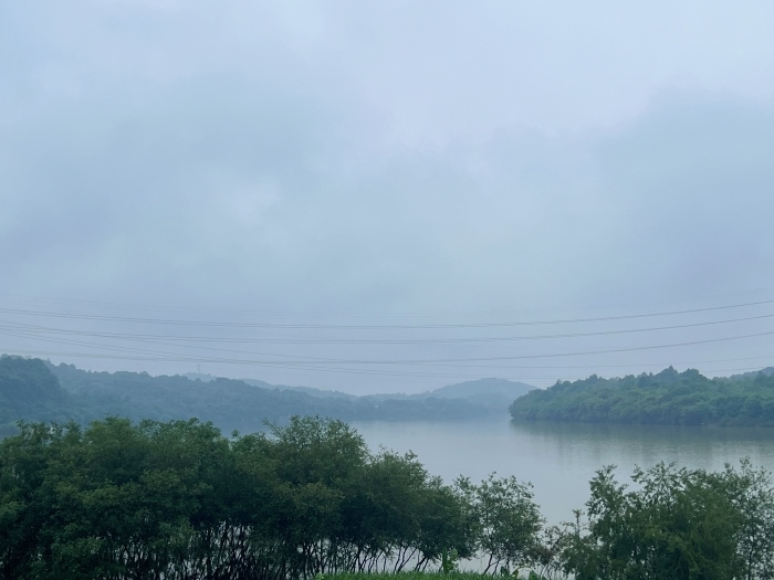 瀟水和湘江匯合處。人民網(wǎng) 高清揚(yáng)攝