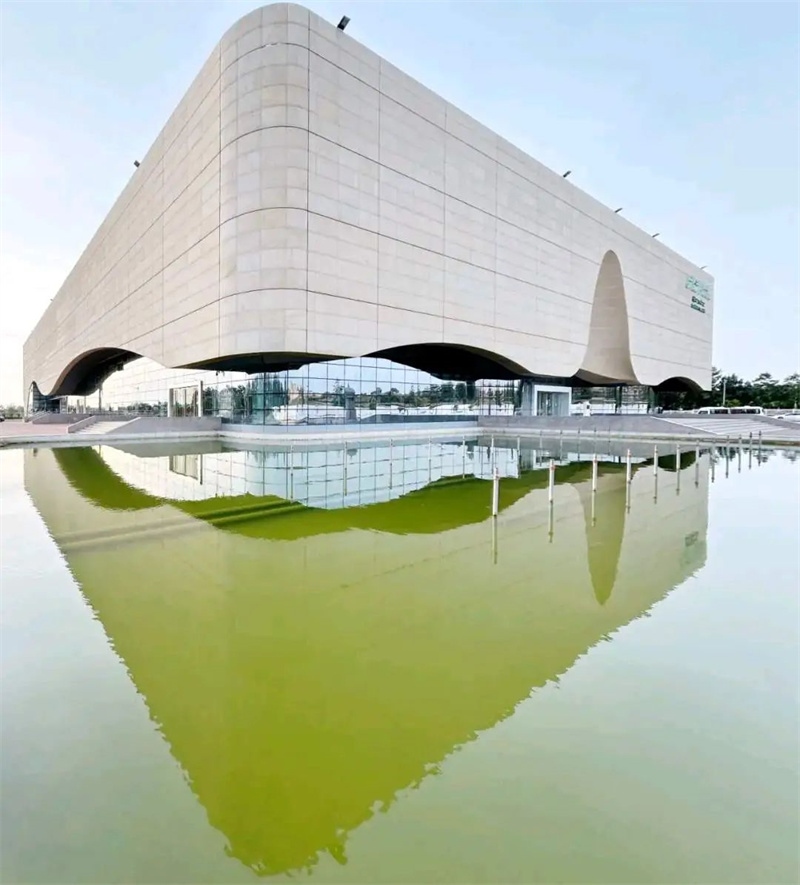 中國政府援建阿爾及爾歌劇院。大使館供圖