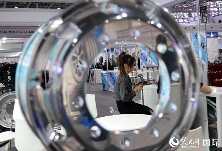 展會(huì)場(chǎng)景。人民網(wǎng)記者 管克江攝
