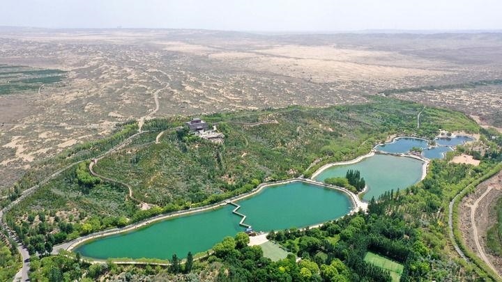 △2023年6月7日，寧夏靈武市白芨灘國(guó)家級(jí)自然保護(hù)區(qū)。