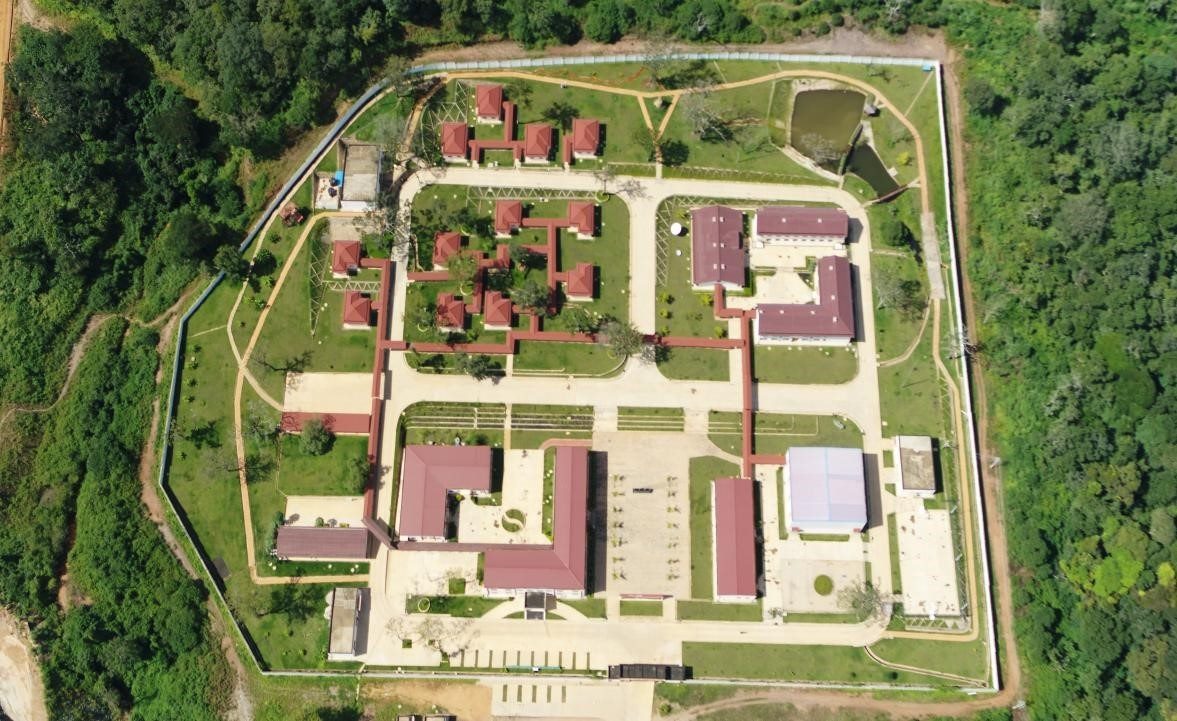 負(fù)責(zé)運(yùn)營管理剛果（金）布桑加水電站的中剛水電公司。中鐵資源集團(tuán)供圖