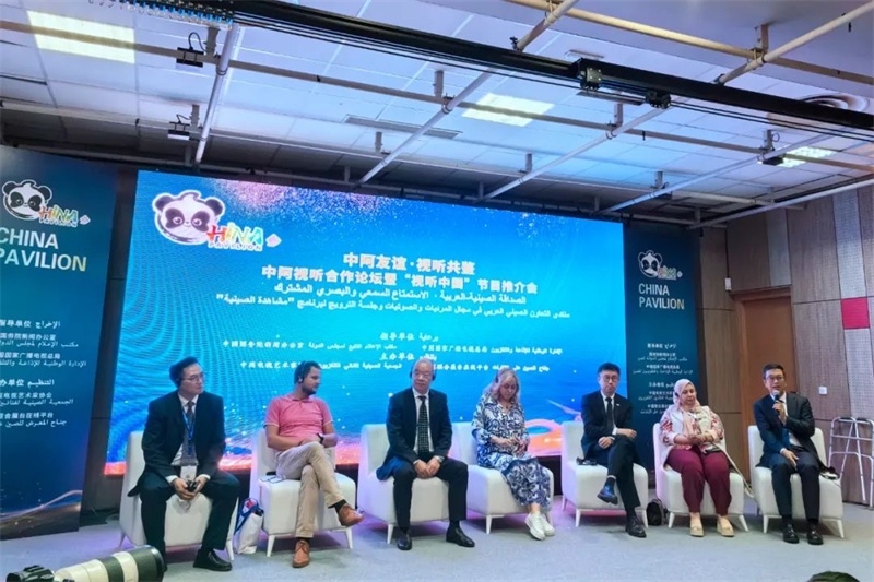 中阿視聽(tīng)業(yè)界代表共商未來(lái)合作。主辦方供圖