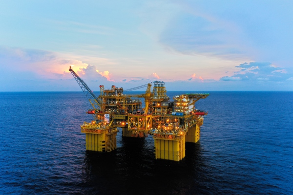 “深海一號(hào)”能源站。受訪者供圖