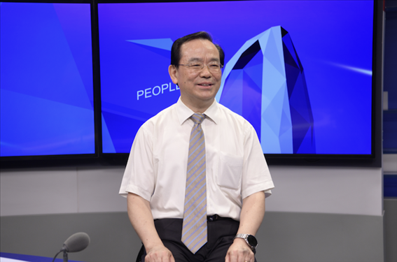 中國人民大學法學院教授、博士生導師楊建順。人民網(wǎng)記者 王曉嘯攝