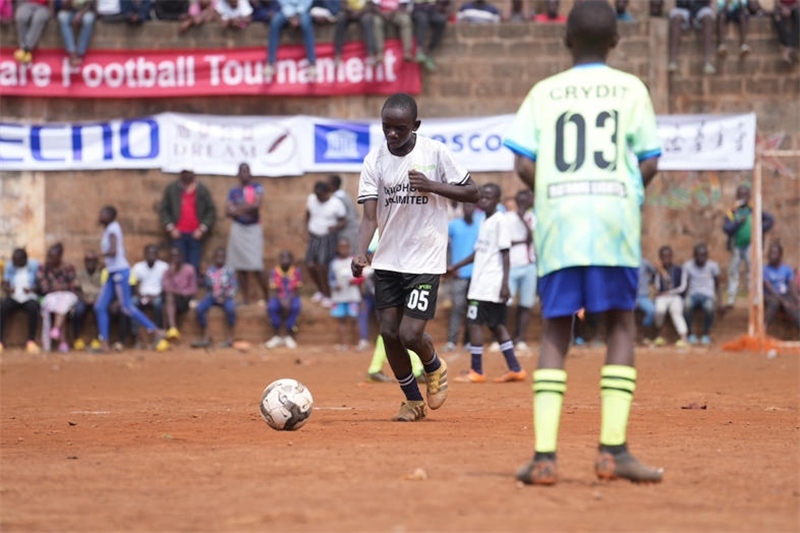 足球比賽現(xiàn)場(chǎng)。主辦方供圖