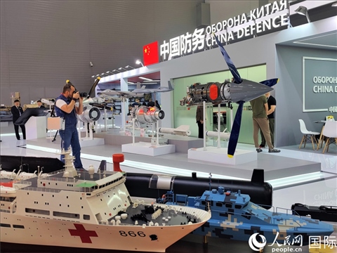 俄羅斯“軍隊-2024”國際軍事技術論壇現(xiàn)場。人民網(wǎng)記者 于宏建攝