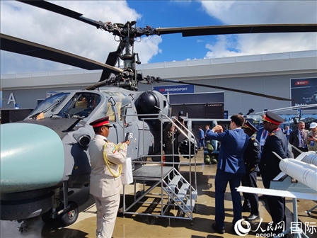 俄羅斯“軍隊-2024”國際軍事技術論壇現(xiàn)場。人民網(wǎng)記者 于宏建攝