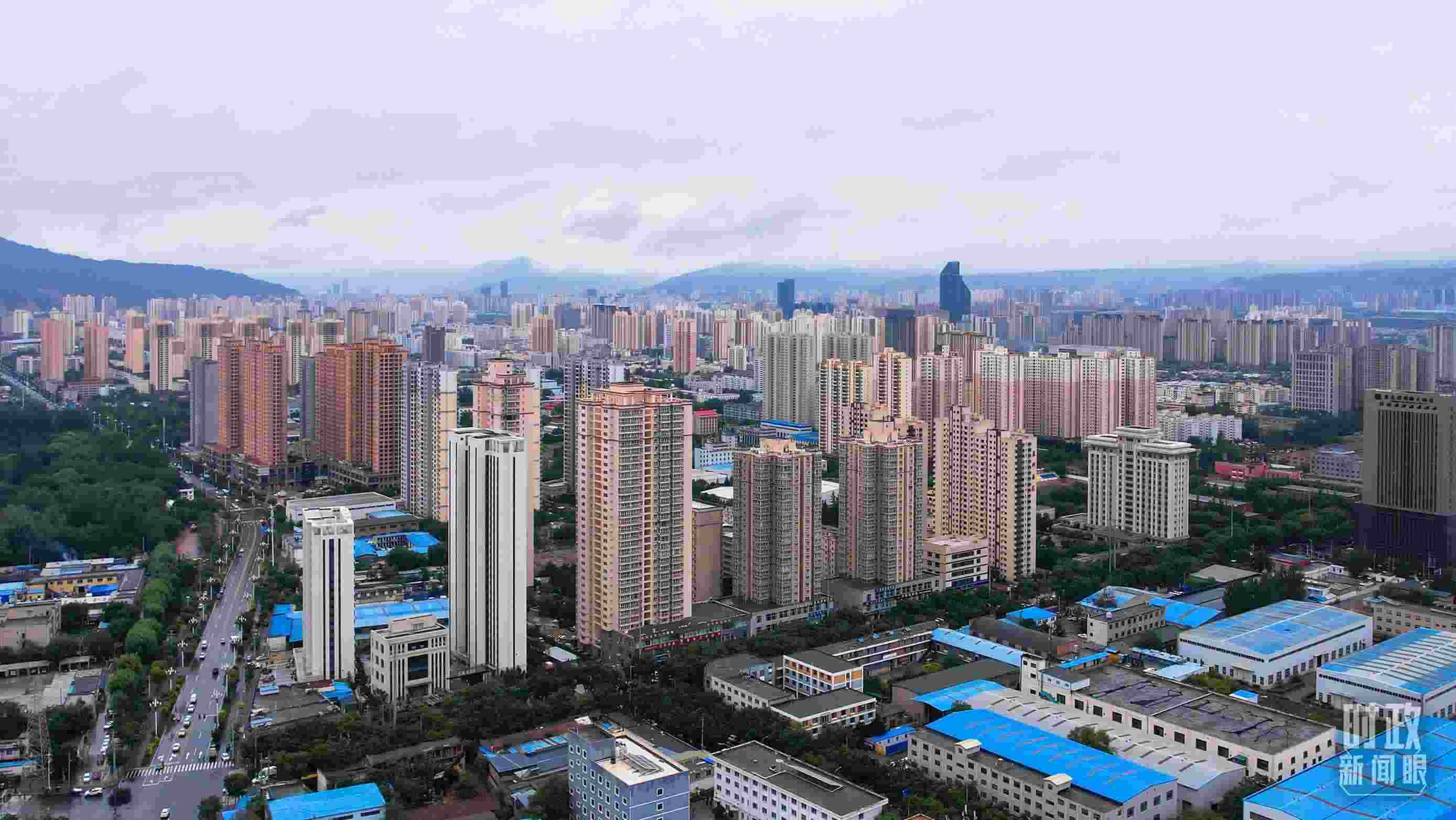 △蘭州。（總臺記者馬凌峰拍攝）