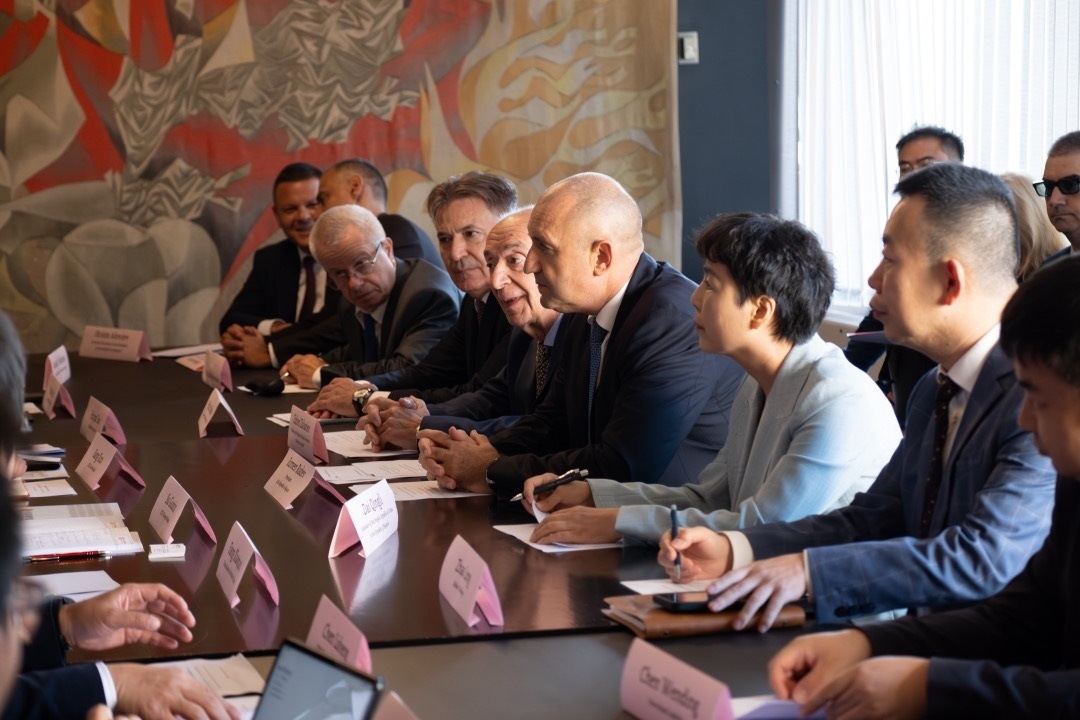 會(huì)議現(xiàn)場(chǎng)。中國(guó)駐保加利亞大使館供圖。