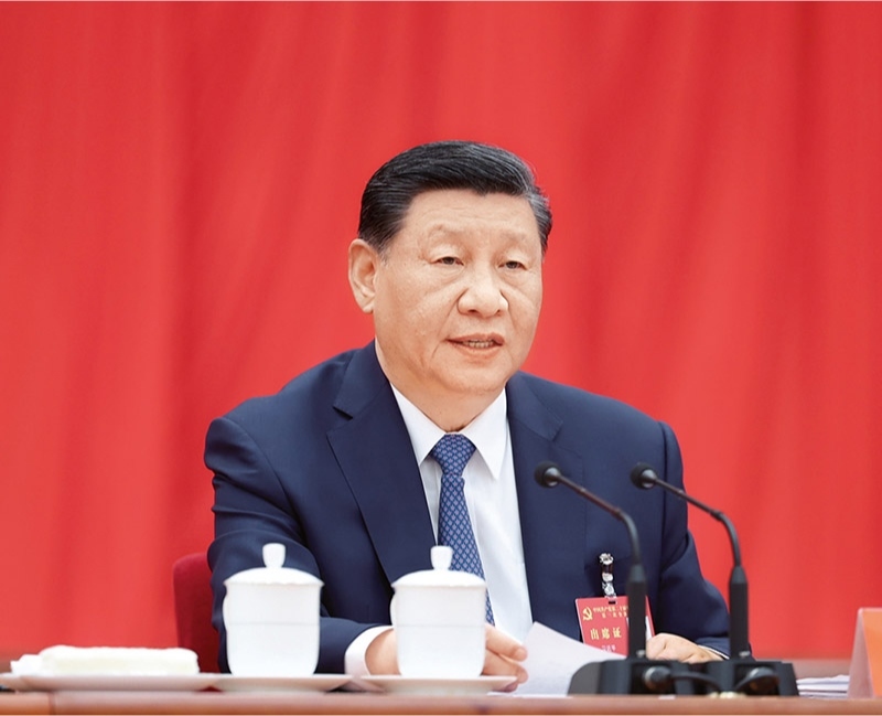 中國共產(chǎn)黨第二十屆中央委員會(huì)第三次全體會(huì)議，于2024年7月15日至18日在北京舉行。中央委員會(huì)總書記習(xí)近平作重要講話。 新華社記者 鞠鵬/攝