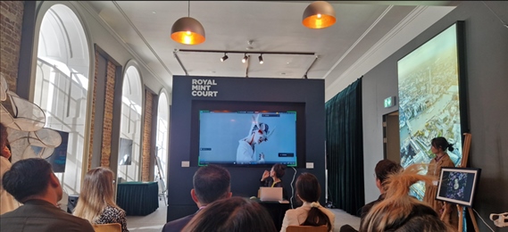 中英青年數(shù)字創(chuàng)意產(chǎn)學(xué)交流會(huì)現(xiàn)場(chǎng)。逸麟 攝