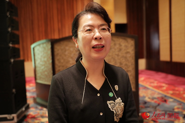 北京外國(guó)語(yǔ)大學(xué)亞洲學(xué)院院長(zhǎng)、中國(guó)馬來(lái)研究中心主任蘇瑩瑩教授接受人民網(wǎng)采訪。人民網(wǎng) 王婧攝