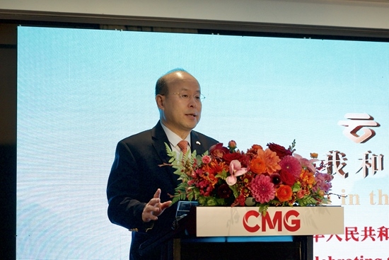 中國駐澳大利亞大使肖千出席活動并致辭。張舒惠攝