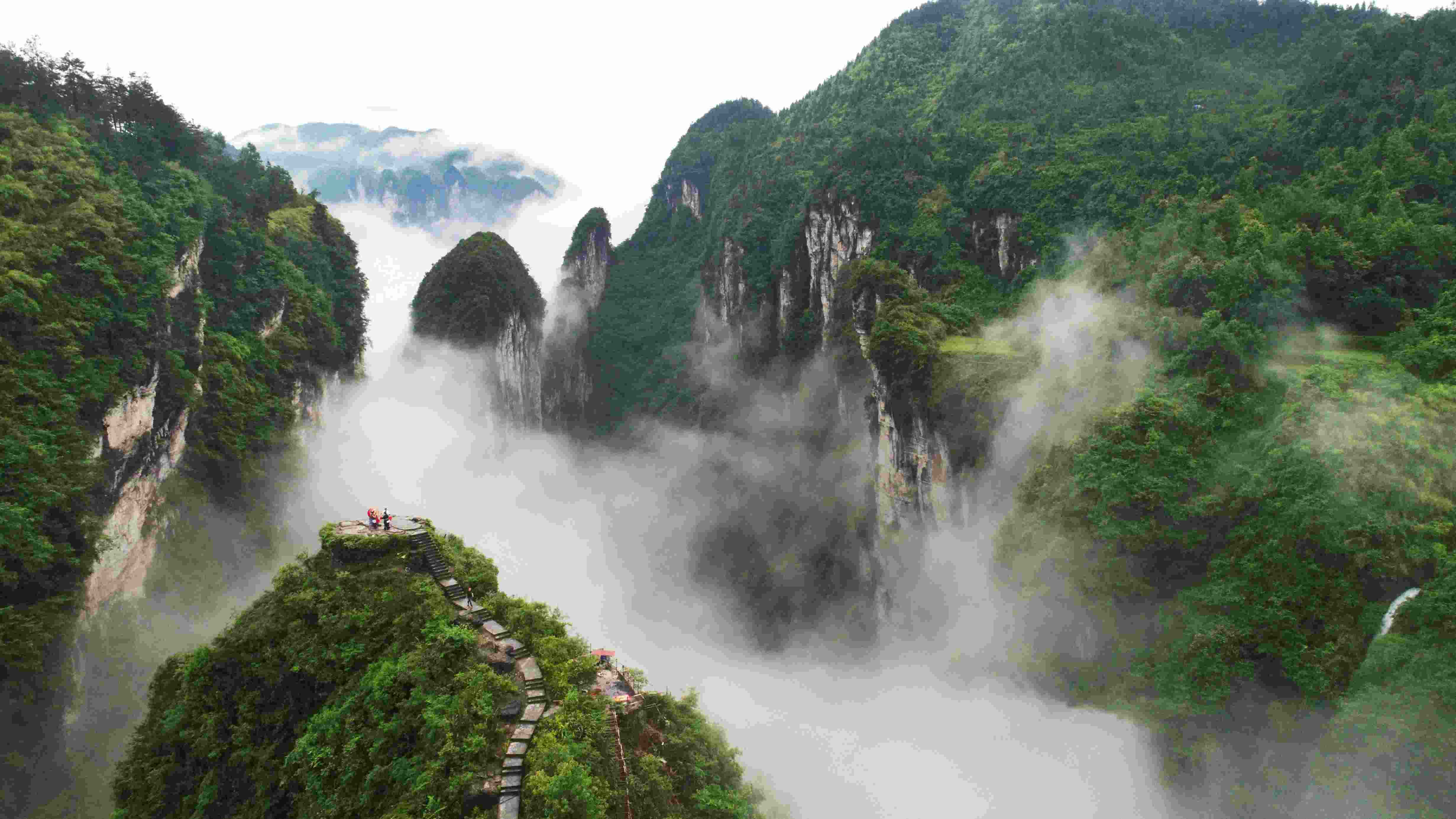 湖南矮寨國(guó)家森林公園。受訪者供圖