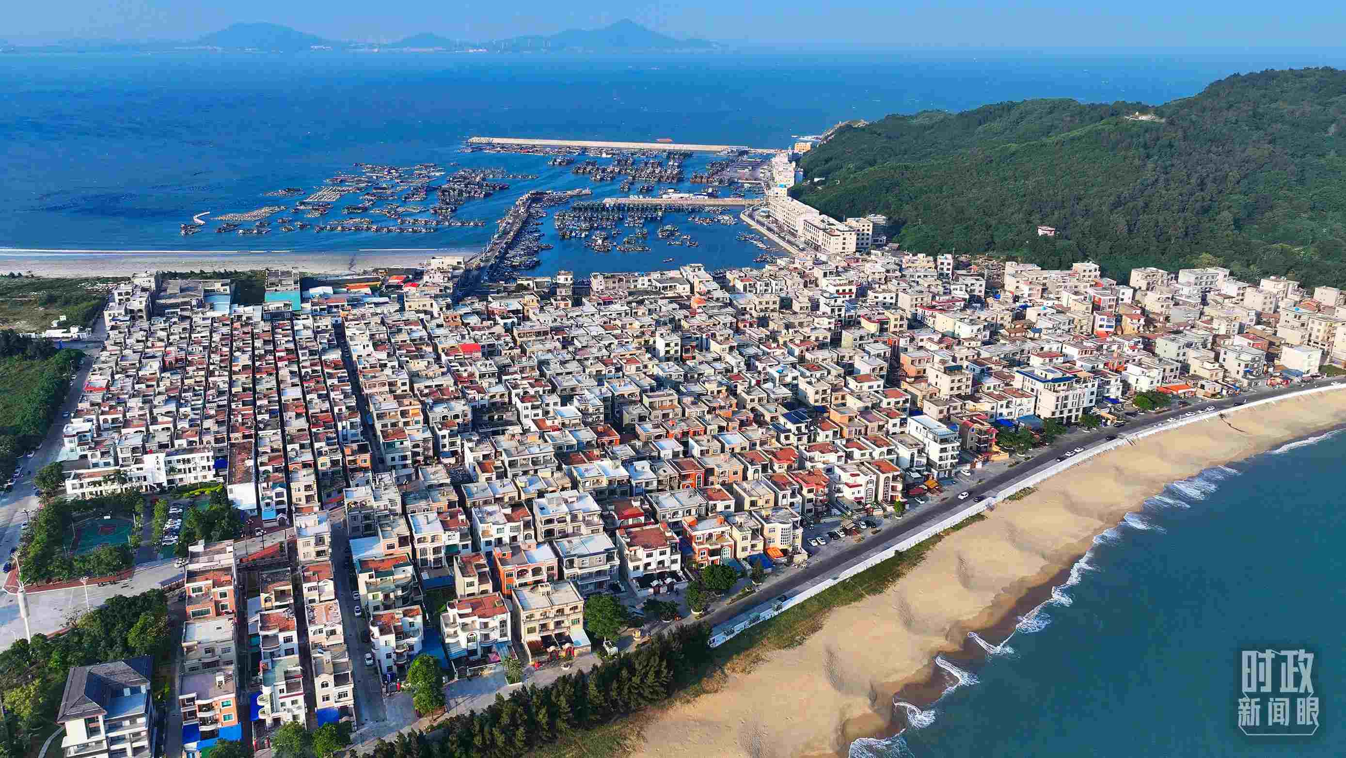 △澳角村。（總臺記者李鵬沖拍攝）