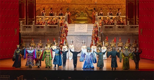 《圖蘭朵》演出劇照。何倫攝