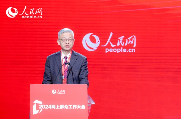 寧夏回族自治區(qū)銀川市委社會(huì)工作部副部長(zhǎng)李卒作實(shí)踐分享。人民網(wǎng) 鄂智超攝