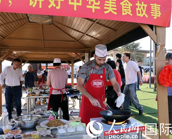 參賽一景。人民網(wǎng)記者管克江攝