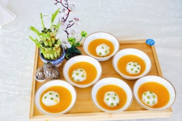 參賽作品“白雪尋蓮”。主辦方供圖