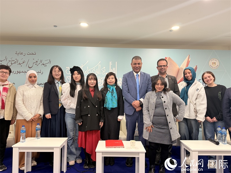 “中國(guó)與埃及：古往今來(lái)的聯(lián)系”主題分享會(huì)，人民網(wǎng)記者黃培昭攝