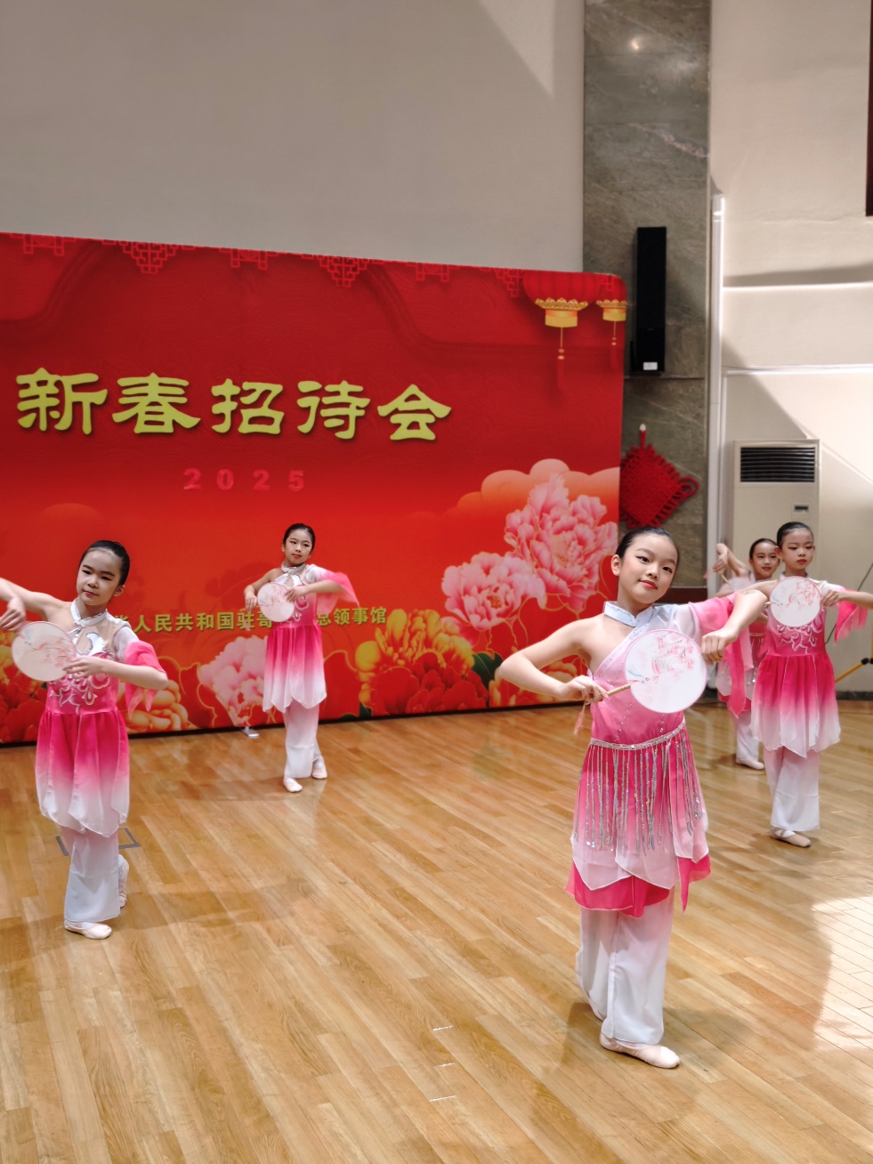 兒童舞蹈表演。中國駐哥德堡總領(lǐng)館供圖