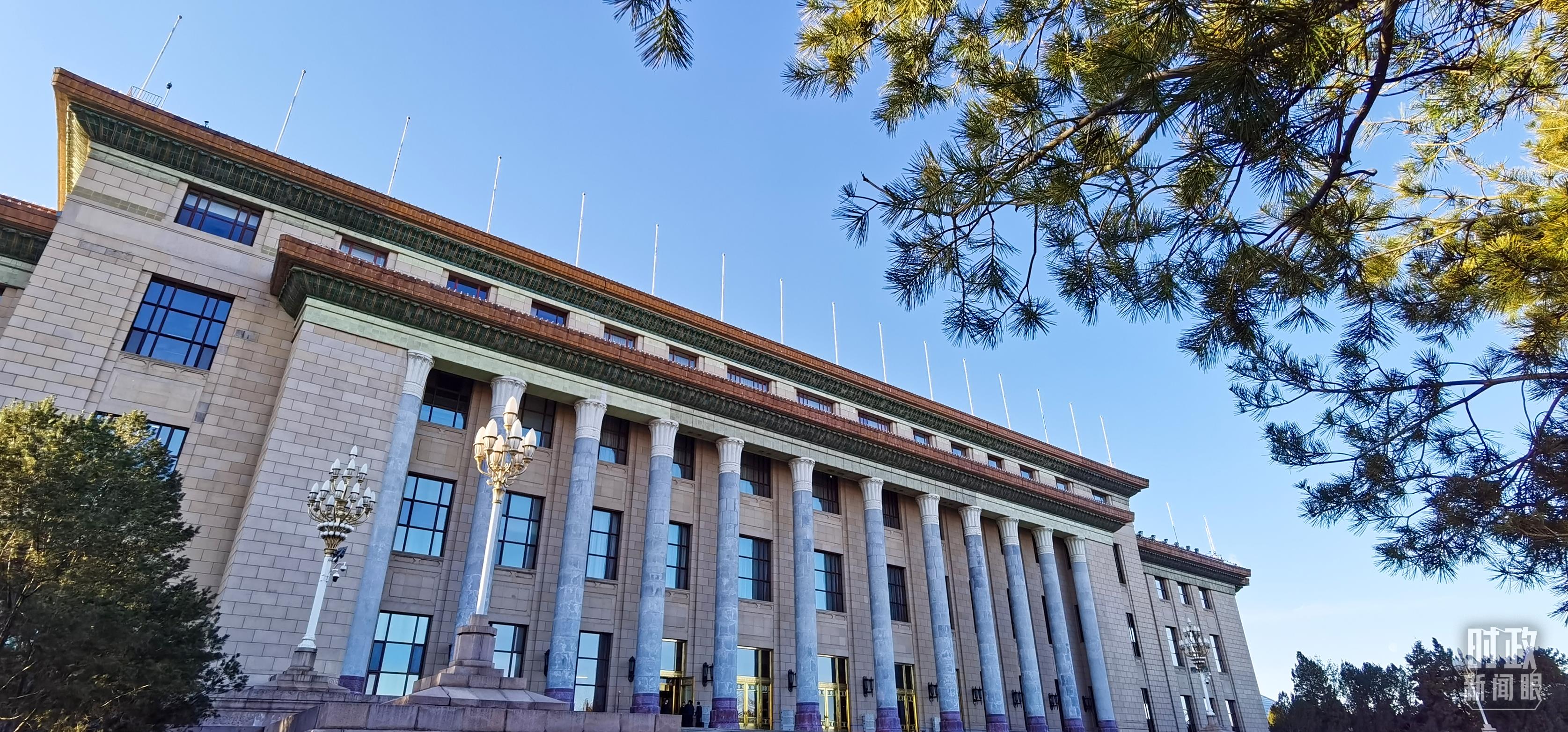 △2月17日，人民大會(huì)堂。（總臺(tái)央視記者郭鴻拍攝）